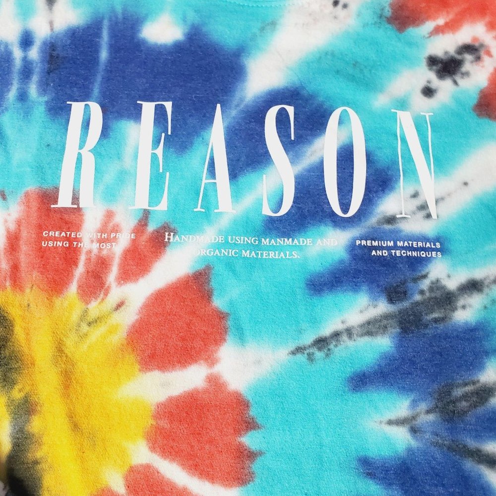 Reason Men's Two Piece Tie Dye Short Set Sz M NWT - Picture 7 of 10